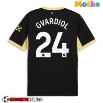 Moške Nogometnih dresov Manchester City Josko Gvardiol #24 Gostujoči 2026-27 Kratki rokavi